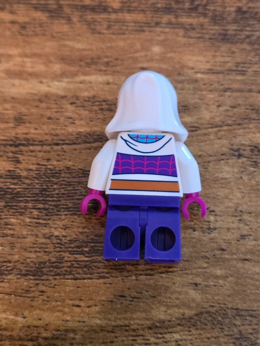 Lego Ghost-Spider 10791 White Hood White Spider Logo Super Heroes Minifigure